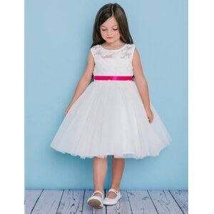 Rosebud Flower Girl Style 5136 Size 6 in Ivory